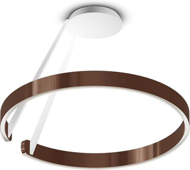 Occhio Mito Aura Alta LED-Deckenleuchte in Weiß Matt und Rose Gold mit Occhio air Modul und dimmbarer x-tra warm LED (2200K - 3500K) - Bild 1