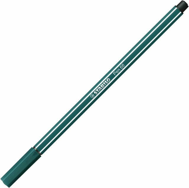 STABILO Pen 68 Tintenroller in Blaugrün mit feiner Spitze - Bild 1