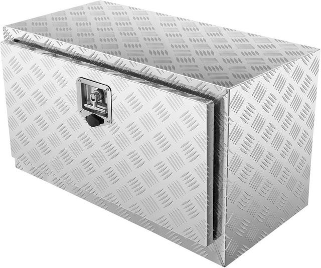 Wasserdichte Aluminium Riffelblech Werkzeugkiste von Buying Solutions in Silber, B/T/H: 30 x 14 x 16 cm - Bild 1