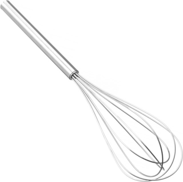 Hendi Küchenschneebesen aus Edelstahl in Silber, Länge: 28 cm - Bild 1