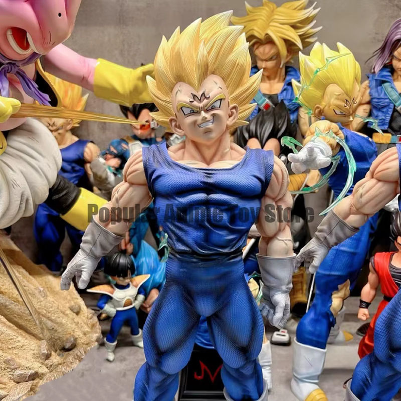 Bandai Dragon Ball Z Majin Vegeta Anime Figur aus PVC, mehrfarbig, Höhe: 26 cm - Bild 2