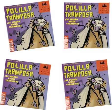Devir-Game Polilla Tramposa, Spanisches Kartenspiel, Partyspiel, ab 14 Jahre