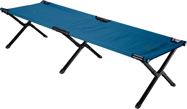 GRAND CANYON Topaz Camping Bed M Klappbares Campingbett in Dunkelblau, B/T/H: 150 x 62 x 42 cm - Bild 1