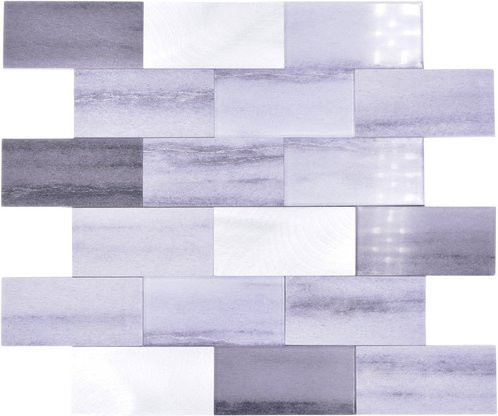 HuH Mosaikmatte Magic Wandbelag grau B: 29,4 cm, L: 28,8 cm - Bild 1