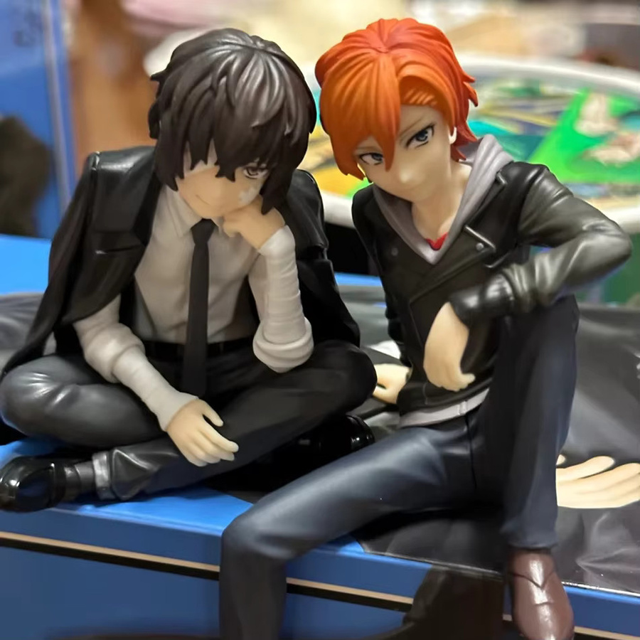 Bandai Bungo Stray Dogs Dazai Osamu Nakahara Chuuya, Actionfiguren, Kunststoff - Bild 4