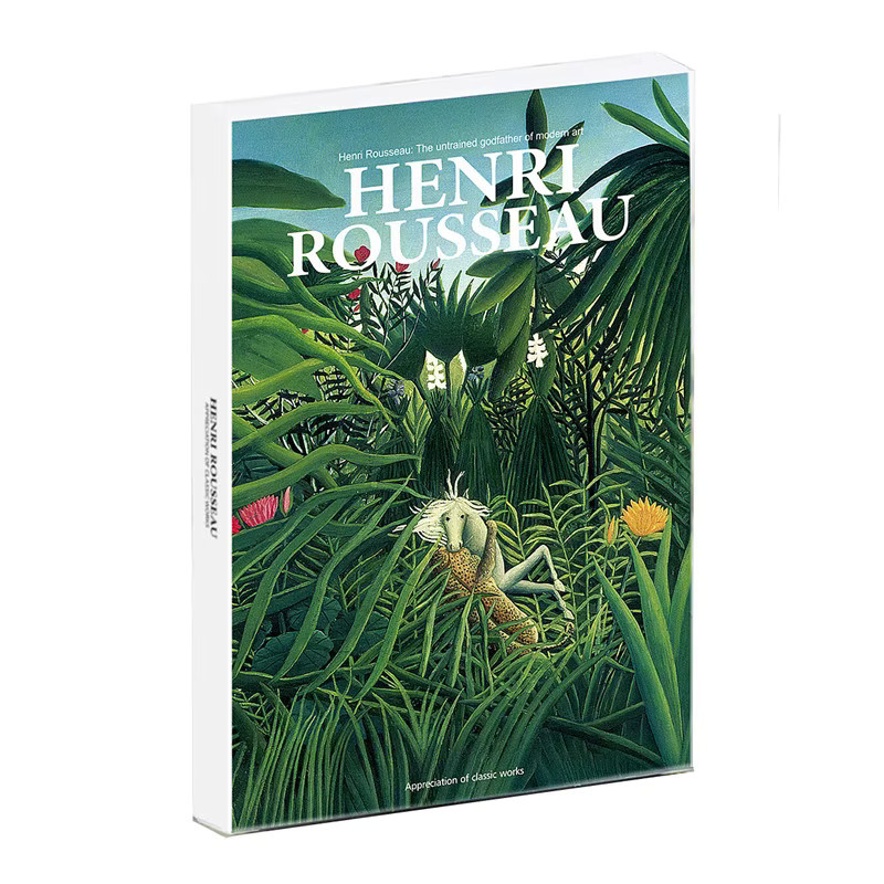 Henri Rousseau Kunstwerk-Postkarten Set mit Ölgemälden, 30 Stück, Mehrfarbig - Bild 2