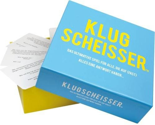 Klugscheisser Partyspiel - Das Frage-Antwort-Spiel zum Thema Allgemeinwissen für Personen ab 12 Jahren - Bild 1