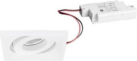 Brumberg LED Einbau- und Aufbaustrahler Weiß, 7W, dimmbar, warmweiß - Bild 1
