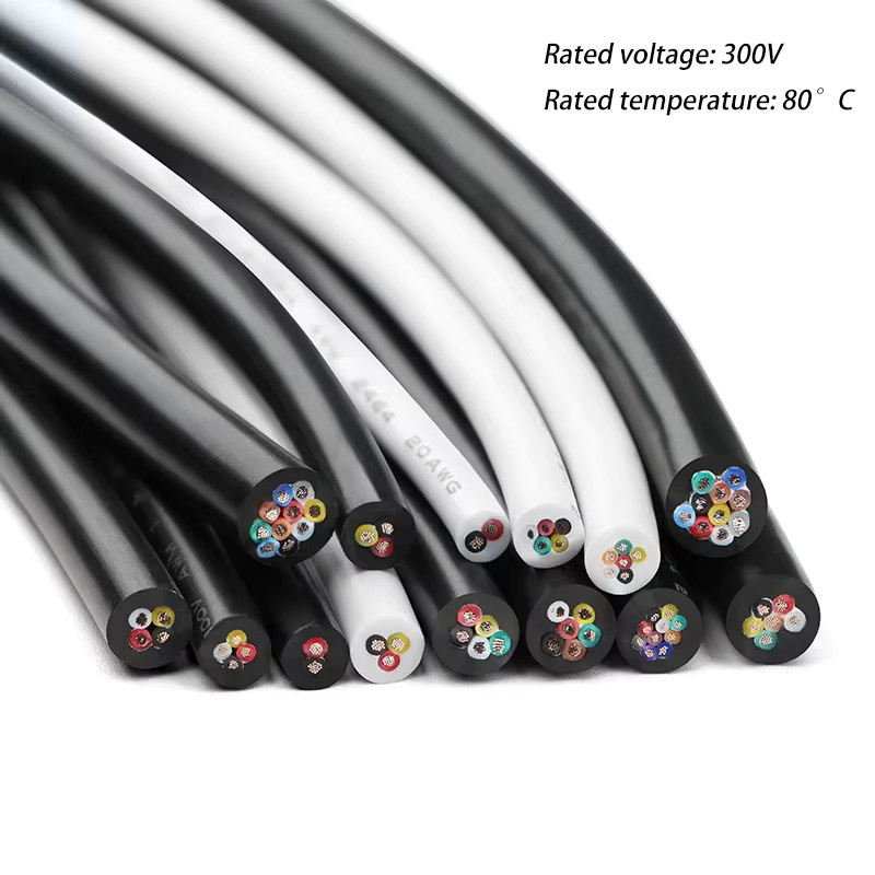 UL2464 PVC Multi-Core Kupferkabel in Schwarz für Audio und Strom mit verschiedenen Adernanzahlen und AWG-Stärken - Bild 4