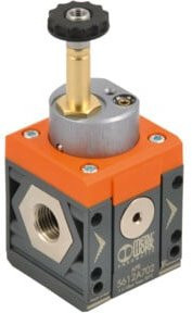 Riegler Softstartventil SYNTESI elektrisch, Farbe: orange, BG 1, G 1/4 - Bild 1
