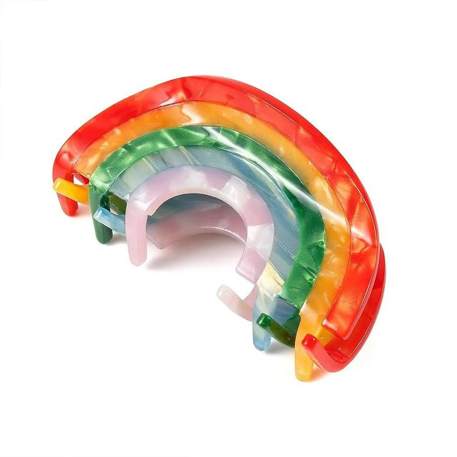 Love Home Garden Regenbogen-Haarklammer, Damen - Bild 1