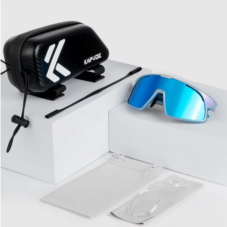 KAPVOE Sportsonnenbrille, Unisex, blau - Bild 3