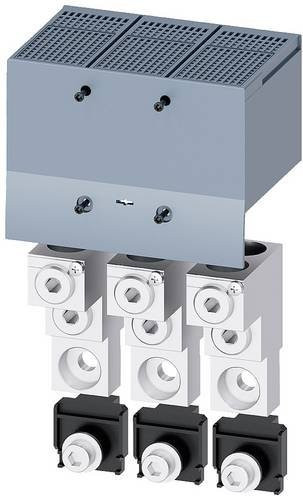 Siemens 3VA9403-0JC23 Anschlusszubehör in Grau, Breite: 13,8 cm, Tiefe: 9,39 cm - Bild 1