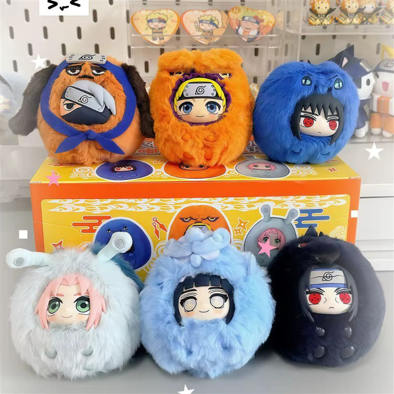 Bandai Naruto Uzumaki Naruto Uchiha Sasuke Überraschungsbox, Actionfiguren, Plüsch-Taschenanhänger - Bild 2
