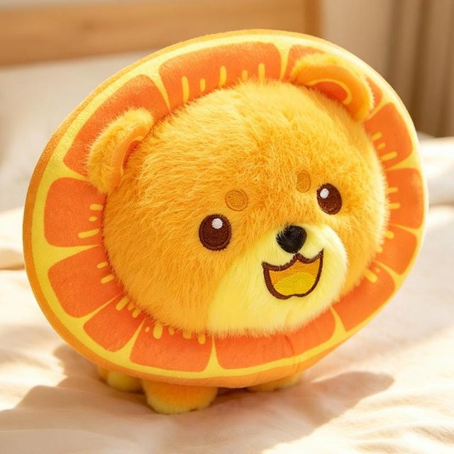 Yiran toy Kreativer Kohl Shiba Inu Hund Cosplay Plüschtier, ab 14 Jahren - Bild 1
