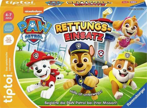Ravensburger tiptoi Paw Patrol Rettungseinsatz Brettspiel ab 2 Jahren - Bild 1