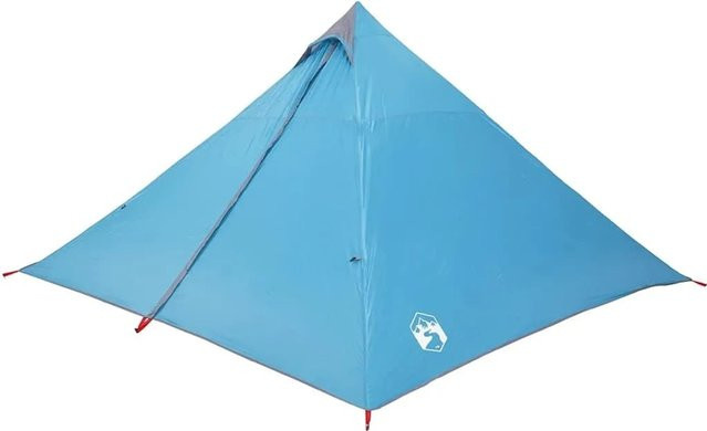 vidaXL Tipi-Familienzelt für 7 Personen in Blau, wasserdicht, Artikelnummer 94711 - Bild 1