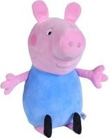 Simba Peppa Wutz Schorsch Kuscheltier aus Plüsch in Blau und Rosa/Blau - Bild 1