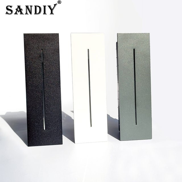 SANDIY 3W LED-Einbauwandleuchte in Weiß für Treppen, Flur und Außenbereiche mit warmweißem Licht - Bild 1