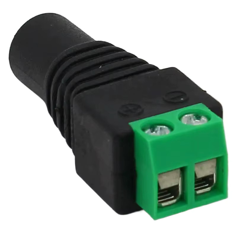 ELECAPITAL Stereo-Adapter von 3,5 mm Klinke auf RCA Audio und Mono-Kanal-Stecker mit Schraubklemme, Schwarz - Bild 2