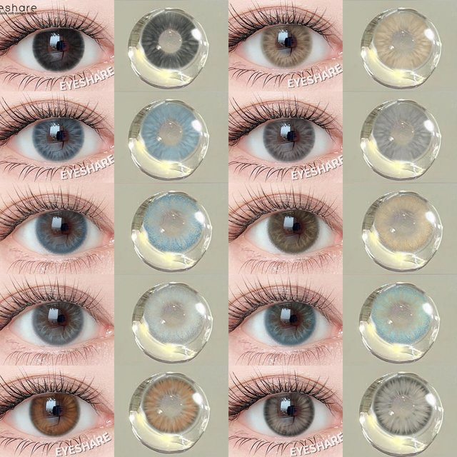 EYESHARE farbige Kontaktlinsen braun - Bild 1