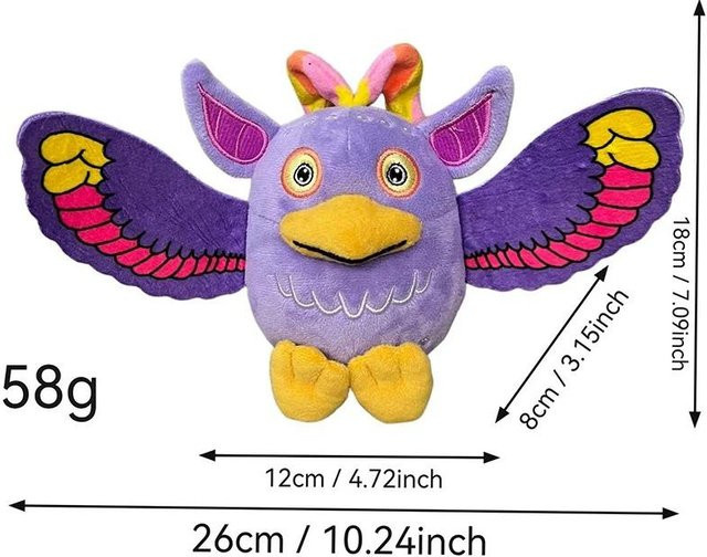 Yiran Health & Beauty My Singing Monsters Plüschtier, Plüsch / Textil - Bild 1