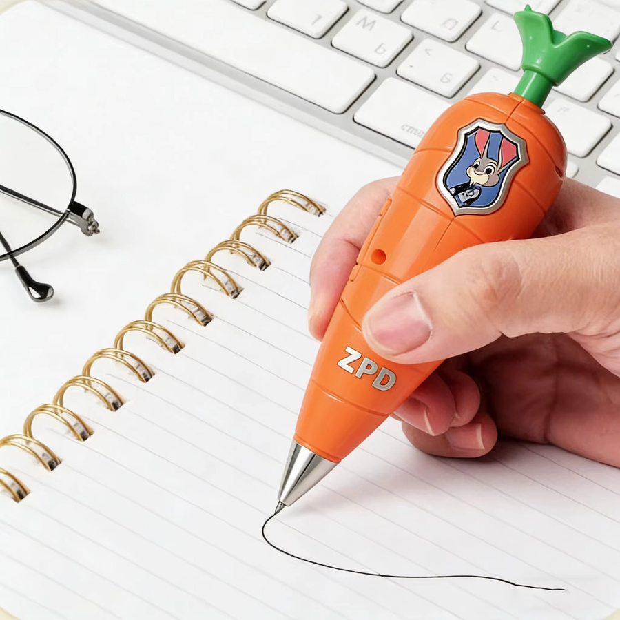 Disney Zootopia 2 Schlüsselband mit Karotten-Aufnahmestift und Halterung in Orange - Bild 6
