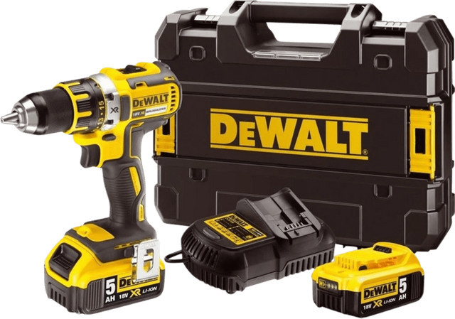 DeWalt DCD791P2-QW Akku-Bohrschrauber Set in Gelb mit 18,0 V Akku und 2,0 Ah Kapazität - Bild 1