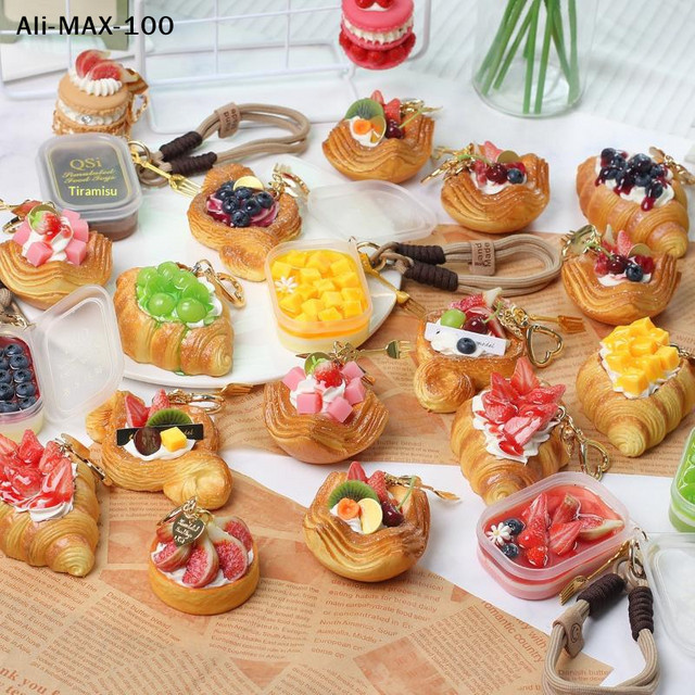 AyS Anhänger, Simulierter Frucht-Brot, Bunt, Verspielt - Bild 1