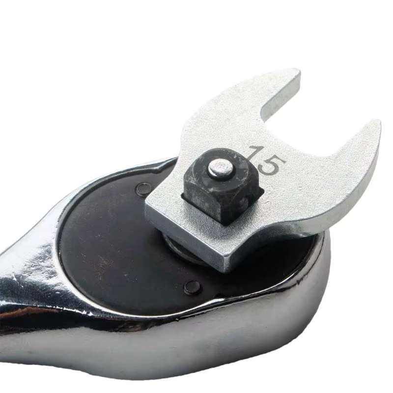 GIOIO Crowfoot Hornschlüssel Set mit 3/8 Zoll Antrieb, 9/11-teilig, metrisch 10 bis 22 mm, Farbe: Silber - Bild 2