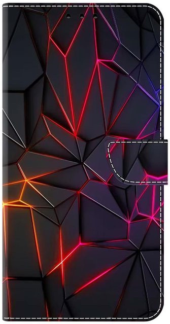 Magnetische Leder-Handyhülle mit Geldbörsenfunktion und Klapphalter für Samsung Galaxy A50 A51 A52s A53 A54 in Multicolour - Bild 1