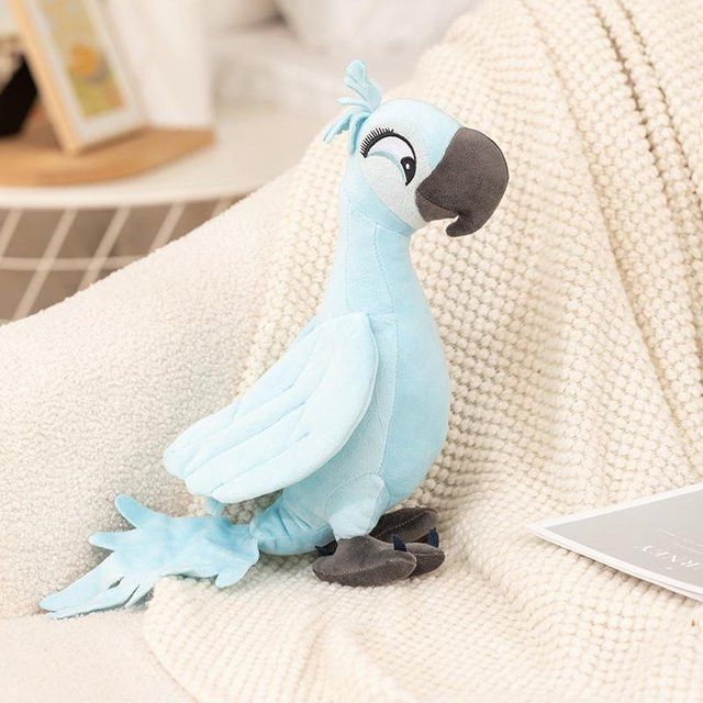 Yiran toy Rio 2 Ara Blu & Jewel Plüschtiere, 35cm, Blau - Bild 1