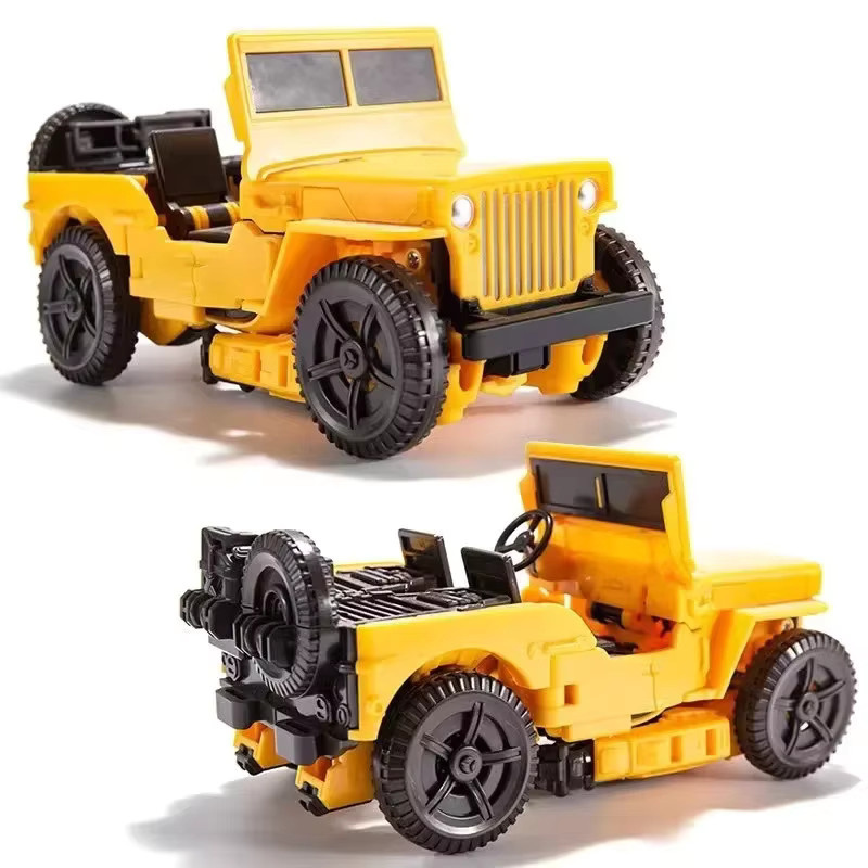 Taiba Transformation Krieger Modus Roboter Auto Modell, Gelb, Actionfigur - Bild 2