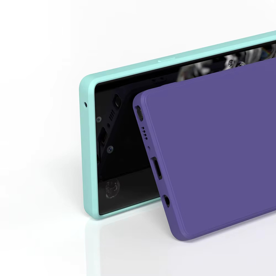 Samsung Galaxy Note 9 Silikon Hülle in Blau mit weichem TPU-Schutz - Bild 4