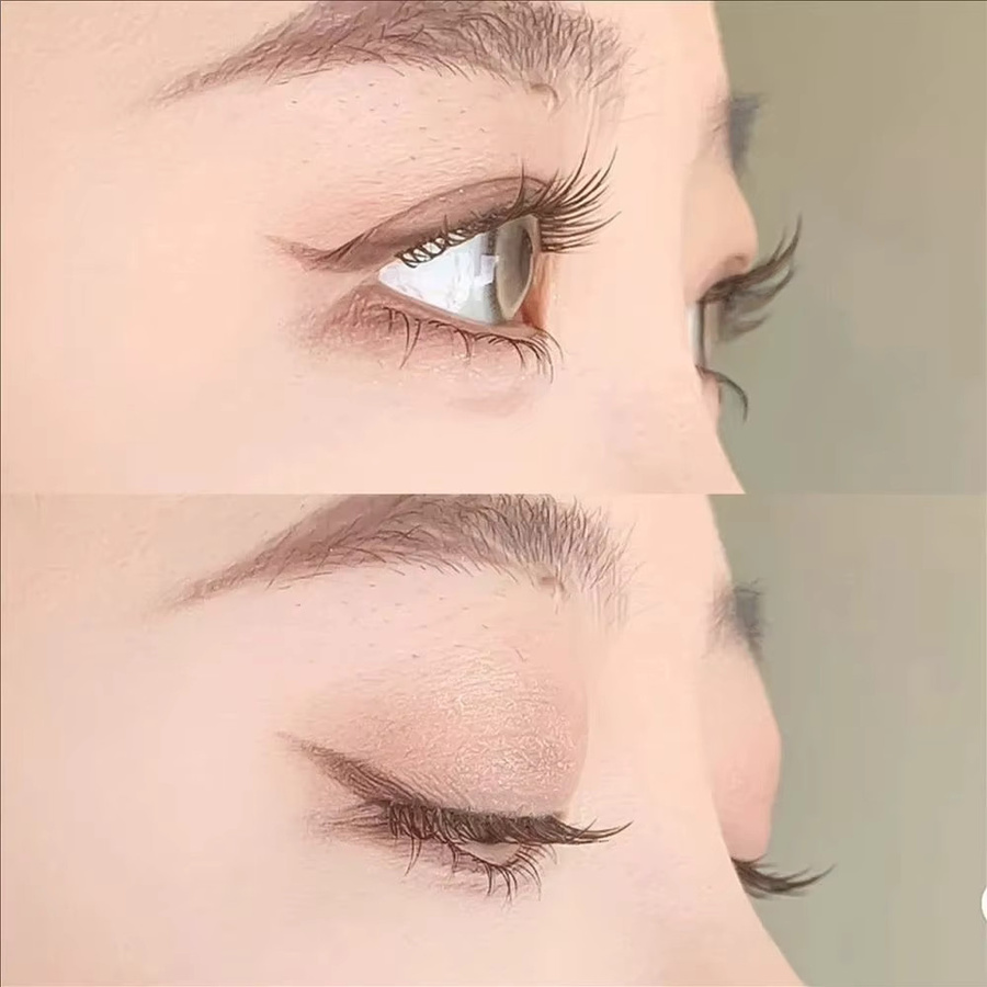 MIAOJIE Falsche Wimpern, Schwarz, Natürlich, Unisex - Bild 3