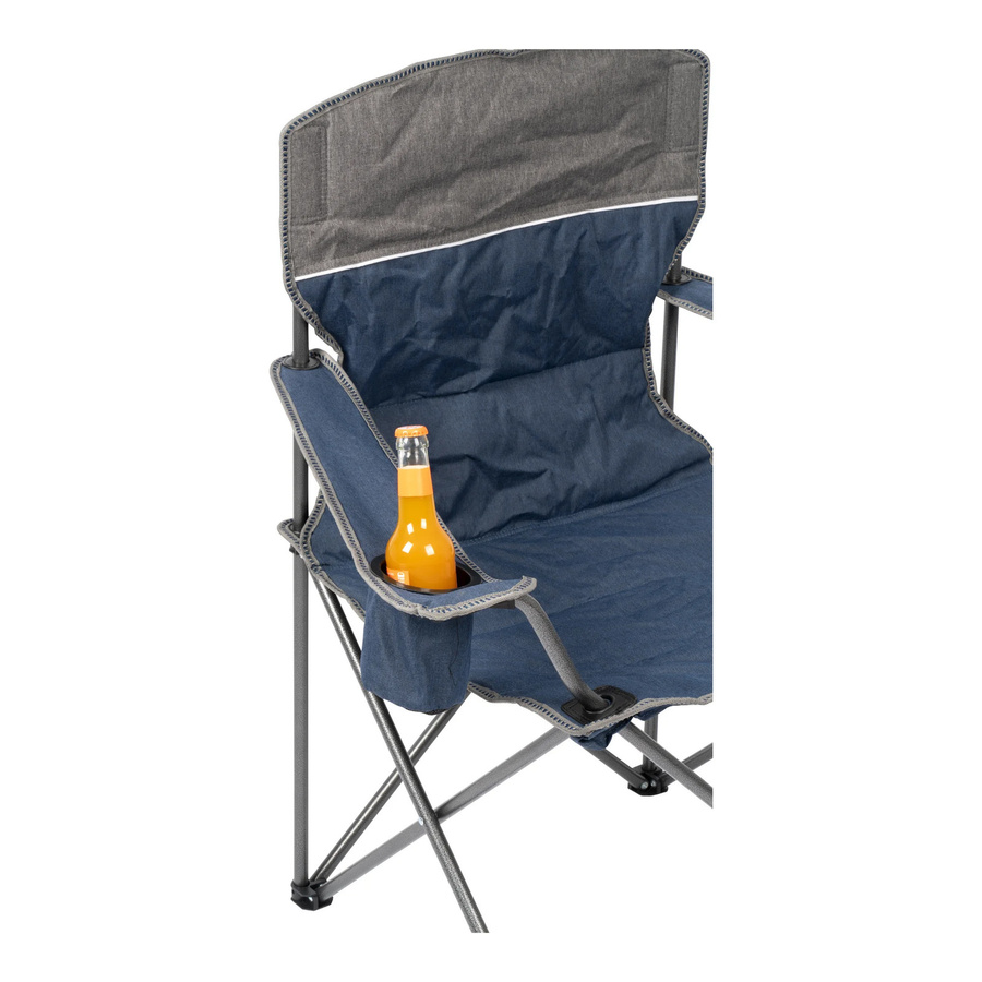 Camping-Stuhl Premium von genialo in Schwarz oder Blau - Bild 2