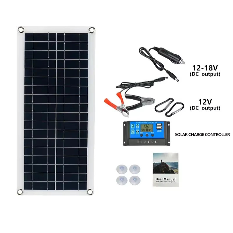 soecopo Solarpanel Kit 1000 W mit 12 V Solarzelle und 10 A-100 A Controller für Camping, Wohnmobil und Outdoor - Bild 2