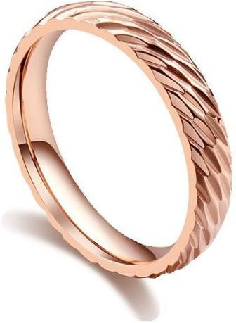Verlobungsringe Edelstahl, Gold, 4mm, Unisex - Bild 1