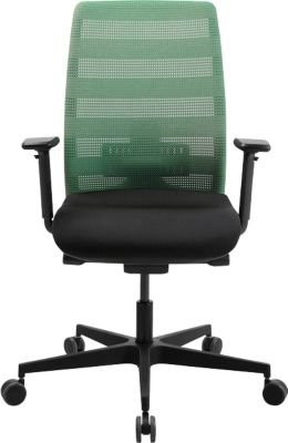 Schäfer Shop Select SSI PROLINE NEW WORK Bürodrehstuhl mit Netzbezug in Mint und schwarzem Gestell - Bild 1