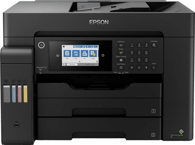 Epson EcoTank ET-16605 Multifunktionsdrucker Inkjet mit Drucken, Scannen und Kopieren in Schwarz - Bild 2