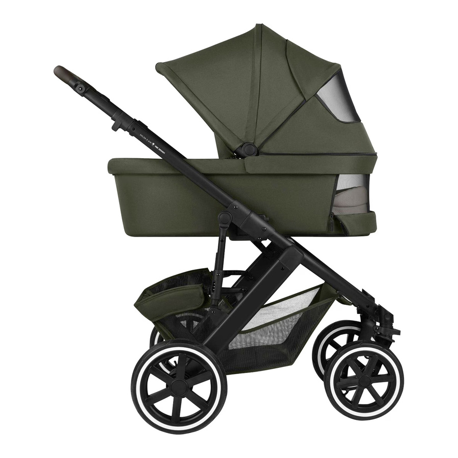 ABC Design Kombikinderwagen Salsa 5 Air 3in1 in Grün inklusive Wickeltasche, Moskitonetz und Regenschutz - Bild 2
