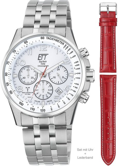 ETT Chronograph, Solar, Edelstahl, 43 mm, Herren - Bild 1