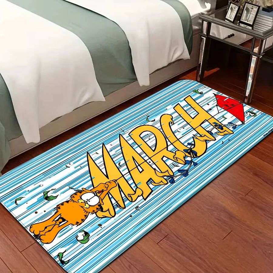 G-GARFIELDS Rutschfeste Badezimmermatte im INS-Stil für Schlafzimmer und Waschküche - Bild 3