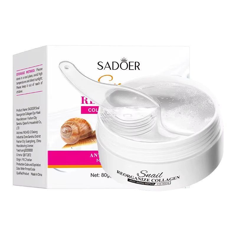 SADOER Augenmaske mit Kollagen, 60 Stück, Unisex - Bild 2