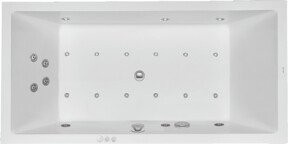 Duravit Whirlwanne Starck in Weiß mit Combi-Sys P, rechteckig, Einbauversion, B/T: 180 x 90 cm - Bild 1