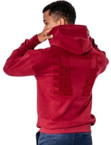 Stier Hoodie in Deep Red Größe XL aus Baumwolle - Bild 1