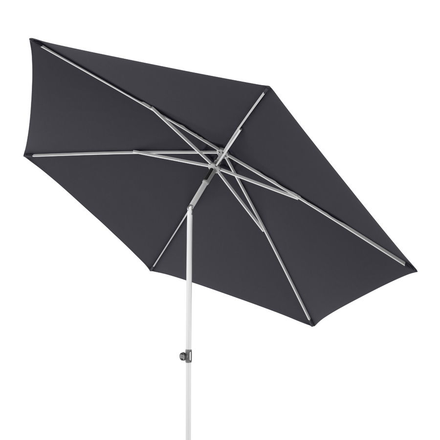 Doppler Sonnenschirm ACT Push Up in Anthrazit mit Aluminiumgestell, Durchmesser: 310 cm - Bild 2