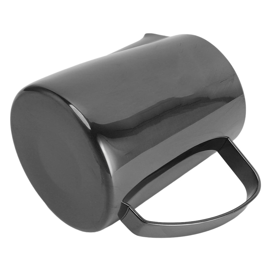 CosyHome Milchaufschäumkännchen aus 304 Edelstahl in Schwarz mit 600ml Volumen - Bild 3