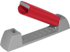 KabelClips von serpa® in Rot, 5er-Pack - Bild 1