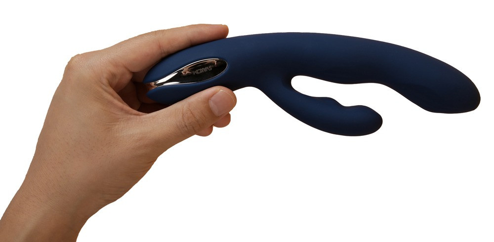 Svakom Rabbitvibrator Aylin mit pulsierender Spitze in Blau - Bild 3